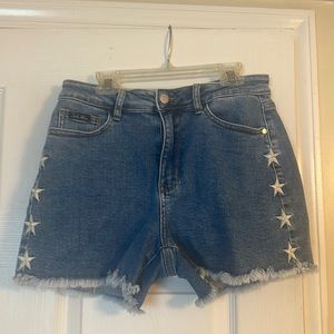 Judy Blue patriotic shorts